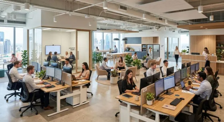 Aménagement de bureaux professionnels : impact sur la productivité et le bien-être