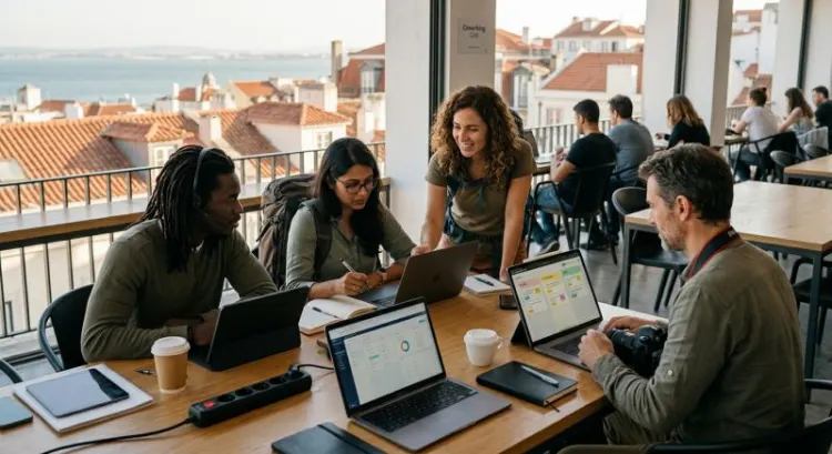 Nomades numériques et travail hybride : comment organiser une PME sans bureau fixe